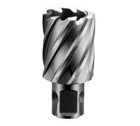 Punta for trapano a tazza con fresa anulare HSS-E da 12-60 mm x 25 for gambo magnetico universale/Weldon/Fein a innesto rapido(Universal Shank,44x25)