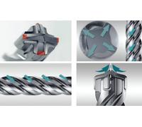 Punta foratura marmo-granito SDS-PLUS NEMESIS Makita 4 taglienti