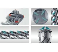 Makita B-13334 - calcestruzzo bit trapano SDS-plus 4 tagli Nemesis Mm 10X1000