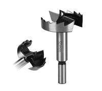 Punta Forstner 50mm per legno duro e tenero, punte forestali, lunghezza 90mm, diametro albero 10mm, accessori di foratura con punta tonda, trapano forestale, accessori trapano