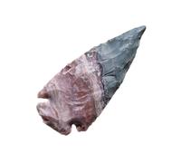 Punta freccia tra 2 - 11 cm in agata (riproduzione del tempo della pietra) (da 7 a 8,5 cm).