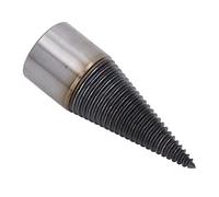 Punta in Acciaio al Carbonio con Rivestimento in Ti per Spaccalegna per Legno Ad Alta Durezza per Il Taglio Rapido di Tronchi per Lavoratori All'aperto (32MM)