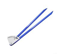 Punta industriale resistente con punta in lega per bussola, strumento di marcatura in carburo che offre un disegno circolare preciso, dado a farfalla regolabile e finitura galvanizzata (30,5 cm)