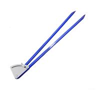 Punta industriale resistente con punta in lega per bussola, strumento di marcatura in carburo che offre un disegno circolare preciso, dado a farfalla regolabile e finitura galvanizzata (35,6 cm)