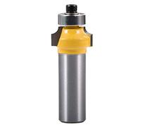 Punta KATUR per arrotondare, punta per router con bordo arrotondato per bordi arrotondati, punta per arrotondare angoli arrotondata con codolo da 1/2 pollice (codolo 1/2"; raggio 1/8")