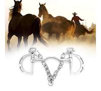 Punta Kimberwicke con Rullo a Bocca Bassa in Acciaio Inossidabile per Il Controllo della Masticazione del Cavallo, Antiruggine e di Lunga Durata, Catena per Bocca del Cavallo Inclusa (La