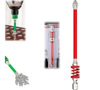 Punta magnetica Phillips con Spring, 2025 New Strong Magnetic Durability Screwdriver Drill Bitss Set, Spring Impact Non-Slip Hexagonal Electric Bit One Push to Eject Quickly (1pcs-a)