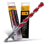 Punta multifunzione Ø 12,0 mm HM - per legno, lamiera, cartongesso, profilo metallico, piastrelle, muratura, ecc. - Utensili AMBOSS Multi Force Punta multifunzione esagonale per trapano/avvitatore