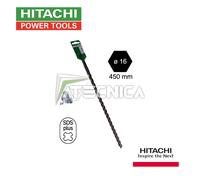 Punta muro edilizia elicoidale HITACHI 16 x 450 mm 2T attacco SDS PLUS HTA782487