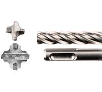 Punta Nemesis2 a 4 taglienti attacco SDS-PLUS Makita