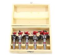 Punta Noiosa per Foratura di Fori per Cerniere per la Lavorazione del Legno, 5 Pezzi Regolabili in Carburo di Tungsteno per a Tazza per Legno per Vari di Legno Massiccio, Legno