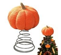 Punta per Albero di Natale a Forma di | Punta Per Albero Decorazione Halloween Natale - Decorazioni Autunnali per la Casa e Festa del Ringraziamento | per Tavolo Ufficio Giardino Scaffale Scrivania