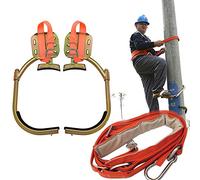 Punta per arrampicata su albero, supporto per l'arrampicata su alberi, piede in legno con fibbia, robusto, adatto per caccia, osservazione e raccolta della frutta, modello 300