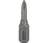 Bosch Professional PH1 - Punta per cacciavite, Blu/Rosso, 25 mm, 3 pezzi