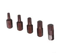 Punta per cacciavite a stella, efficiente e pratica, lunghezza 30 mm, codolo esagonale da 10 mm, progettata per cacciavite a percussione, punte magnetiche ad alta precisione e durezza per una facile