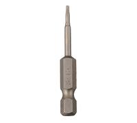Punta per cacciavite Torx da 50 mm in lega di acciaio con codolo esagonale da 1/4" che offre una forte ritenzione magnetica della vite e resistenza alla torsione negli utensili elettrici ()