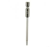 Punta per cacciavite Torx T40, lunghezza 75 mm, punta magnetica, codolo esagonale da 1/4", punte per cacciavite elettrico in lega di acciaio, per trapani elettrici, progetti fai da te e luoghi di