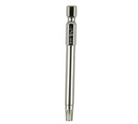 Punta per cacciavite Torx T40, lunghezza 75 mm, punta magnetica, codolo esagonale da 1/4", punte per cacciavite elettrico in lega di acciaio, per trapani elettrici, progetti fai da te e luoghi di