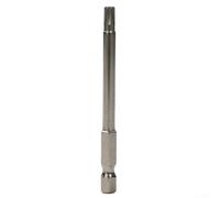 Punta per cacciavite Torx T40, lunghezza 75 mm, punta magnetica, codolo esagonale da 1/4", punte per cacciavite elettrico in lega di acciaio, per trapani elettrici, progetti fai da te e luoghi di