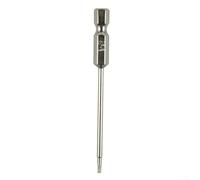 Punta per cacciavite Torx T40, lunghezza 75 mm, punta magnetica, codolo esagonale da 1/4", punte per cacciavite elettrico in lega di acciaio, per trapani elettrici, progetti fai da te e luoghi di