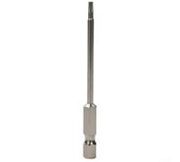 Punta per cacciavite Torx T40, lunghezza 75 mm, punta magnetica, codolo esagonale da 1/4", punte per cacciavite elettrico in lega di acciaio, per trapani elettrici, progetti fai da te e luoghi di