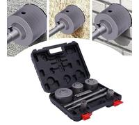 Punta per carotaggio, punta a bussola, punta per carotaggio, sega a tazza da 30/40/68/80/100 mm con adattatore SDS per calcestruzzo
