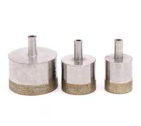 Punta per fori in piastrelle, Punta da trapano for sega a tazza diamantata sinterizzata con codolo dritto for piastrelle in marmo ceramico di vetro 4-86 mm(42mm)
