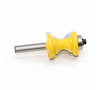 Punta per fresa, 1 pezzo da 8 mm, codolo bullnose Bead Colonna Stampaggio Facciale Router Bit per strumenti per la lavorazione del legno