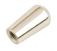 Punta per interruttore a levetta per chitarre elettriche con filettatura metrica da 3,5 mm e struttura in metallo (oro)