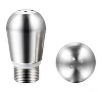 Punta per macchina da caffè espresso per Breville serie 8 e 9, kit ugello vapore con 3 o 4 fori per schiuma cremosa ricca, parte rimovibile facile da pulire, diametro esterno 8,3 mm (4 fori)