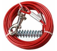 Punta per palo da cortile per cani e cavo di fissaggio forte resistente alle ...