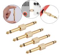 Punta per pedale degli effetti per chitarra da 6,35 mm Maschio al tappo audio