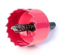 Punta per piastrelle in gres porcellanato, 60-200mm Bi-Metal Wood Hole Saws Drill Bit HSS Acciaio M42 Kit for sega a tazza for legno Apribottiglie for assi di legno/tubo di ferro in alluminio(60mm)