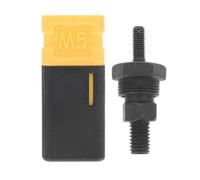 Punta per Rivettatrice Inserti Filettati Professionale in Acciaio Nero | Ricambio per Dado per Rivetto, Design Ergonomico, Accessorio Manuale, Finitura Nera, Uso Tecnico