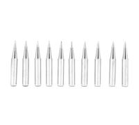 Punta per Saldatore 900M - T - 0,8D Set di Punte per Saldatore 10 Pezzi di Punte per Saldatore Senza Piombo Set di Punte per Saldatore Accessorio per Saldatore con Riscaldamento Rapido