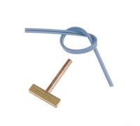 Punta per saldatore a T da 30/40/60 W con pressa a caldo per la riparazione di cavi dello schermo LCD, testa di saldatura in rame per linee morbide e marcatura dello schermo a cristalli liquidi, set