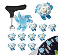 Punta per Scarpe da Golf, Punta Peer Scarpe da Golf | Calzature antiscivolo con tacchette DAA,Vite chiaportatile con punte DAA a torsione rapida per Campo da golff a