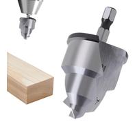 Punta per svasare - Punta conica | Salvatore per raccordi in PVC | Punta per alesatore robusto | Utensile per grattugiare tubi | Punta a sgancio rapido per la riparazione di tubi dell'acqua PPR