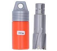 Punta per taglio a tazza in carburo SustVita con profondità di foratura 50 mm e lunghezza 95 mm per trapani magnetici, una fresa veloce per piastre in acciaio per acciaio (28mm)