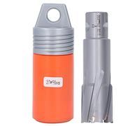 Punta per taglio a tazza in carburo SustVita con profondità di foratura 50 mm e lunghezza 95 mm per trapani magnetici, una fresa veloce per piastre in acciaio per acciaio (27mm)