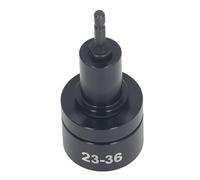 Punta per Tappatrice Tappatura per Bottiglie 23-36mm Allungamento Blocco Automatico Arresto Punta per Sigillatrice Elettrica Portatile per Operazioni di Avvitamento del Tappo