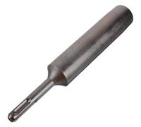 Punta per Tassellatore per Asta di Terra, Diametro 25 MM | Acciaio, Finitura Argento, per Installazioni su Asta da 5/8 Pollici, Compatibile Martello Perforatore