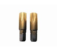 Punta per Torx in titanio, 2 pezzi, dimensioni: TT 45 x 30 mm