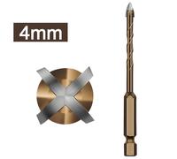 Punta per trapano a croce - 4mm