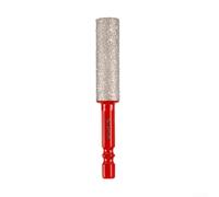 Punta per trapano a gambo esagonale per piastrelle, vetro, marmo, foratura a secco, con nucleo in cera di raffreddamento per porcellana, pietra ceramica, dimensioni 6 mm, 8 mm, 10 mm, 12 mm (12 mm)
