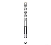 Punta per trapano a percussione con gambo rotondo a croce in carburo per operazioni di perforazione di pareti e calcestruzzo con strumenti elettrici a martello 6x150mm
