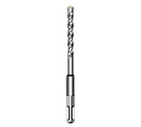 Punta per trapano a percussione con gambo rotondo in metallo duro per trapano elettrico utilizzato su cantieri in calcestruzzo e muratura, 6 x 150 mm