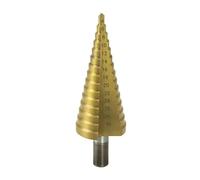 Punta per trapano DEDRA WMST0430 4-30 mm, HSS, rivestimento TiN, codolo cilindrico (forma "albero di pino"