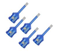 Punta per Trapano Diamantata 6mm- BRSCHNITT Vacuum Brasato Foretto Diamantato con Filettatura M14 per Porcellana Piastrella Granito Marmo Taglio a Secco （5 pezzi）.