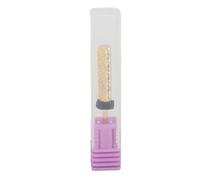 Punta per Trapano per Unghie a Barilotto per Gel Acrilico Parte Superiore Piatta in Acciaio Al Tungsteno per Rimozione Cuticole Pedicure Manicure Punta per Smalto Oro (131#-XC)
